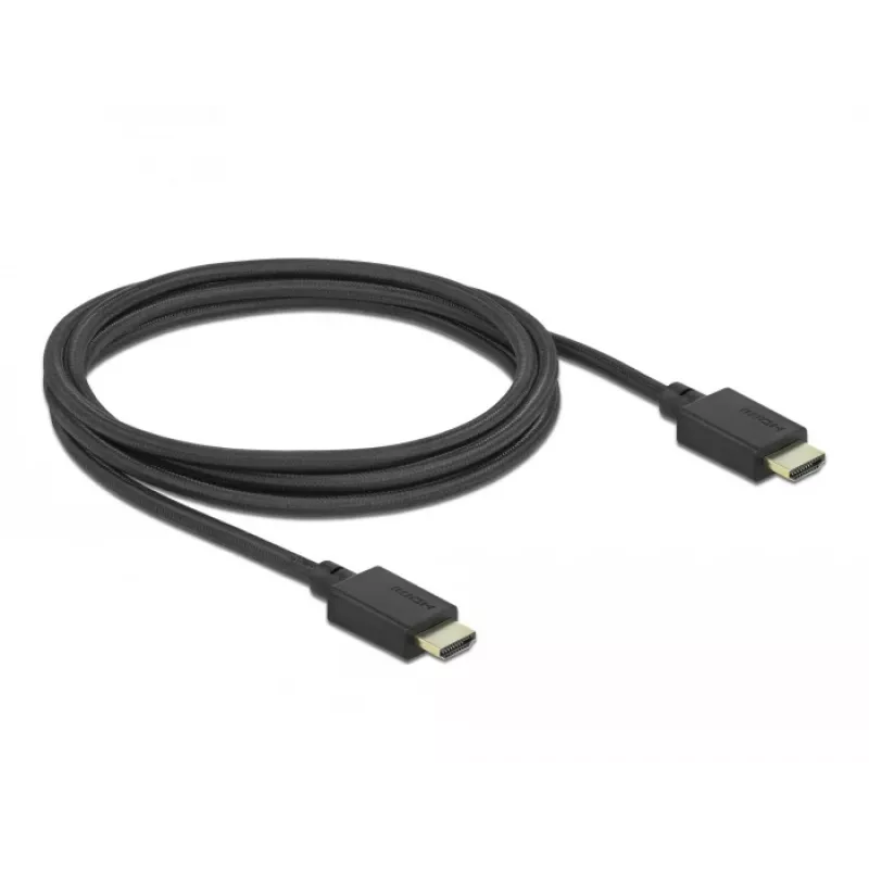 HDMI laidas DeLOCK High Speed 48 Gbps 8K 60 Hz 2 m