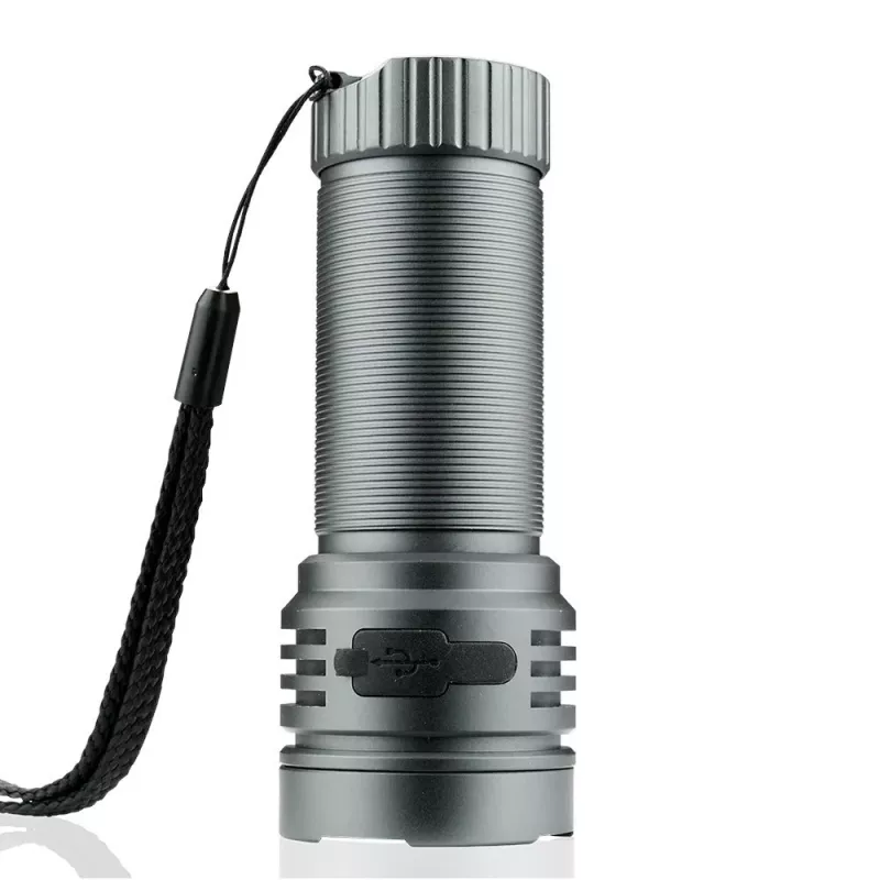 LED žibintuvėlis everActive LUMINATO R FL-3300R — 3300 liumenų, įkraunamas