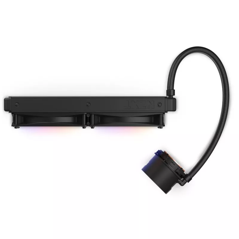 Vieningas skystas aušintuvas NZXT Kraken 280 RGB 14 cm Juodas