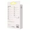 Baseus Crystal Shine laidas USB į Lightning, 2,4 A, 2 m (violetinis)