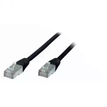 Tinklo kabelis Juodas ShiverPeaks 75120-S Cat5e 10m