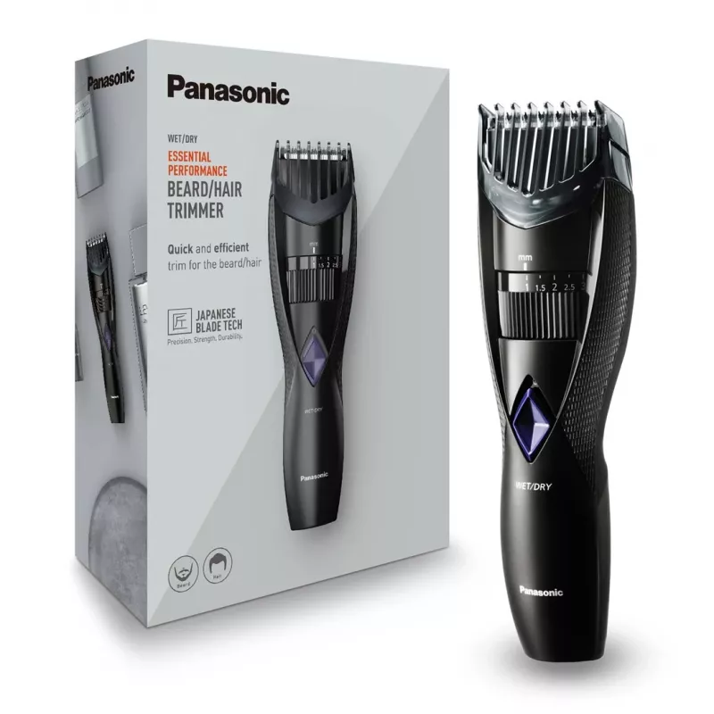 Panasonic ER-GB37 baterija 20 1 cm šlapias ir sausas juodas