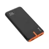 PowerBank EnerGo 10000mAh juodai oranžinė