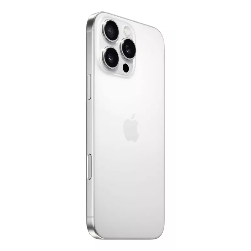 iPhone 16 Pro Max 512GB - Baltas Titanis - Atrakintas