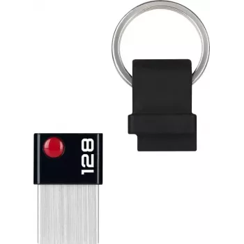 USB atmintinė EMTEC ECMMD128GT103 128 GB USB Type-A 3.2 Gen 1 (3.1) Juoda, skaitymas 180 MB/s, rašymas 25 MB/s