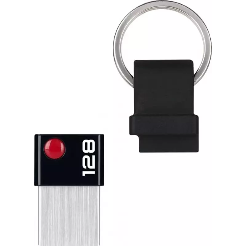 USB atmintinė EMTEC ECMMD128GT103 128 GB USB Type-A 3.2 Gen 1 (3.1) Juoda, skaitymas 180 MB/s, rašymas 25 MB/s