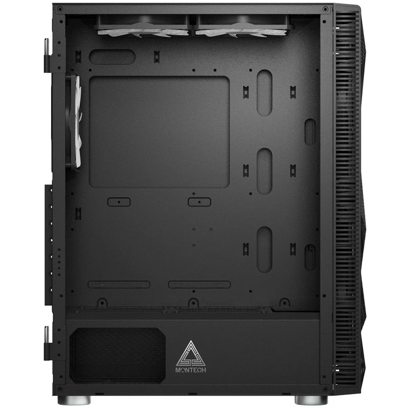 MONTECH X3 X3MESH-BK MIDI Tower korpusas, juodas tinklelis, PC korpusai