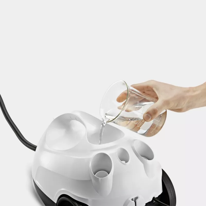 Kärcher SC 2 EasyFix cilindrinis garų valytuvas 1 L 1500 W juoda, balta