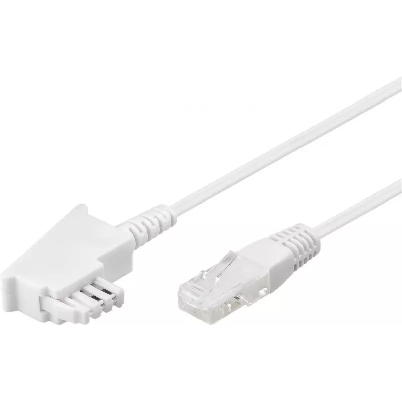 Goobay 60668 Telefono kabelis 6 m baltas (60668)