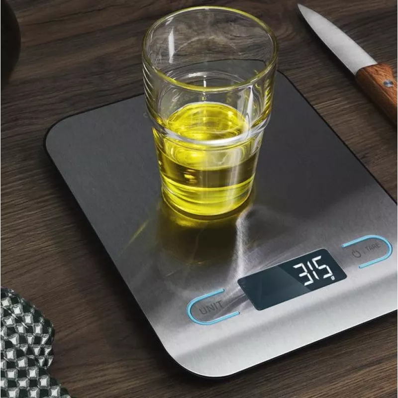 Cecotec virtuvinės svarstyklės | CookControl | Maksimali masė (talpa) 5 kg | Padalos vertė 1 g | Ekrano tipas LCD