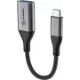 Alogic Super Ultra - USB adapteris - 24 kontaktų USB-C (V) į USB Type A (M) - USB 3.1 Gen 1 - 15 cm - kosminė pilka (ULCAA-SGR)