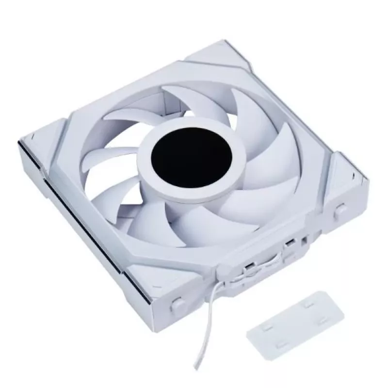 Korpuso ventiliatorius Lian Li Uni Fan SL-INF 120 mm baltas, 2100 aps./min., 2.66 mmH2O, FDB, 12 V (3 vnt.)