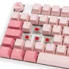 Ducky One 3 TKL žaidimų klaviatūra USB QWERTZ vokiška, rožinė