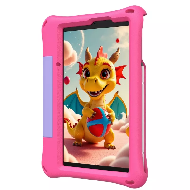 Planšetė UleFone Tab A9 Pro Kids — 4 GB RAM, 128 GB saugykla, LTE, rožinė