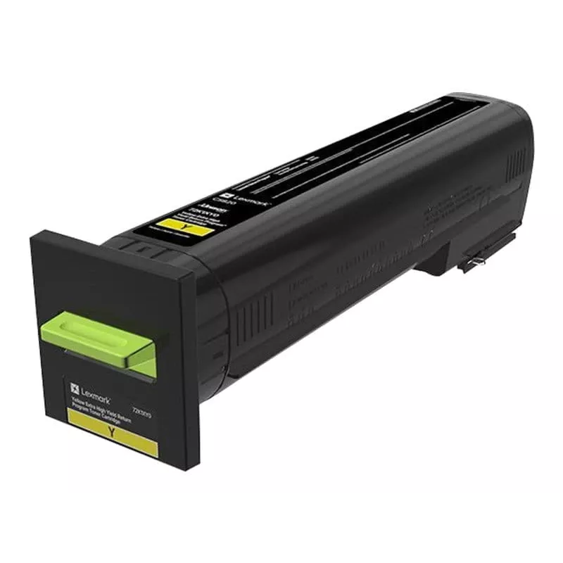 Lexmark RETURN-tonerio kasetė Geltona 72K2XY0, 1 vnt., Originalius