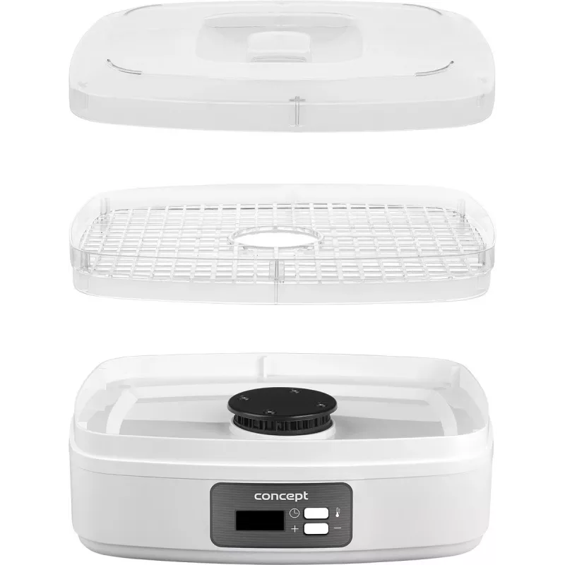 Maisto džiovyklė Concept Solution SO2080, 260 W, balta, 25 cm padėklo skersmuo