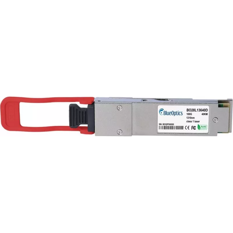 QSFP siųstuvo-imtuvo modulis BlueOptics QSFP-100G-ER4-WDM1300-BO 100 Mbit/s