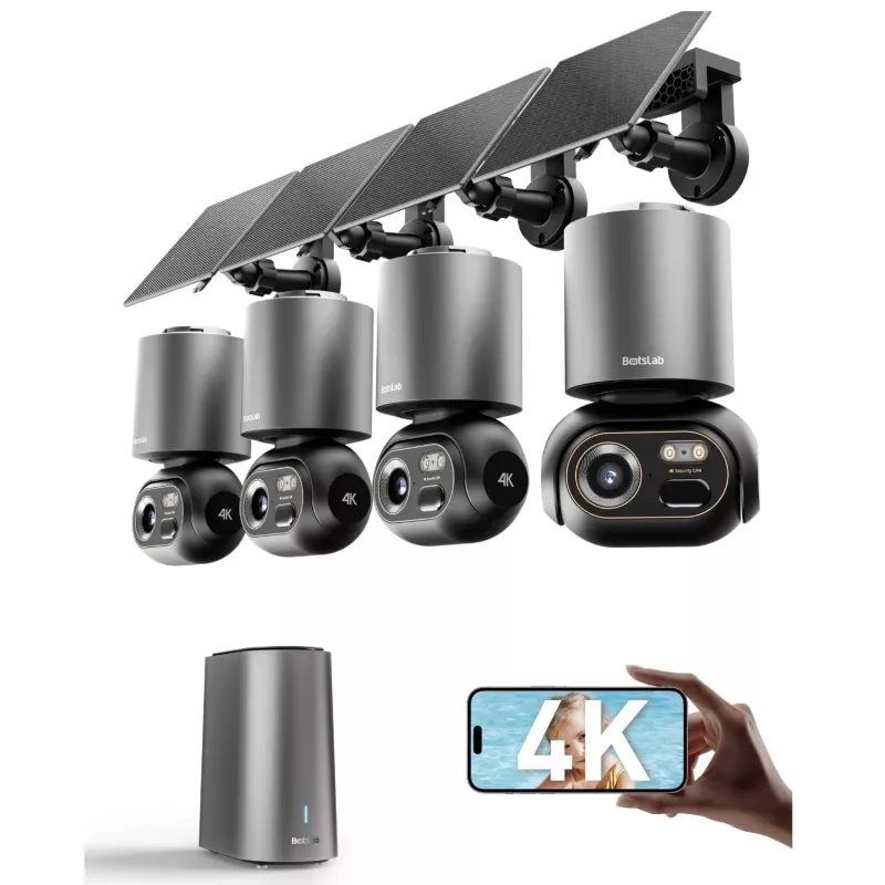 Botslab 4K Battery 4-CAM Kit (W510)