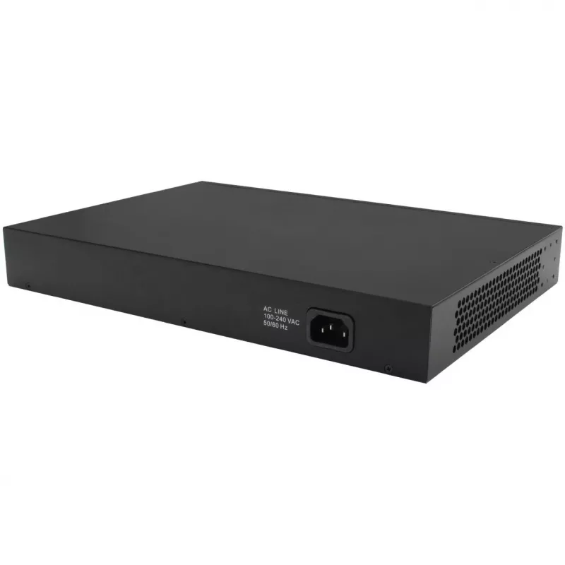 ALLNET 16+2P PoE Switch ALL-SG8418PM — 18 prievadų Gigabit, 16 PoE prievadų, 2 aukštyninio ryšio prievadai