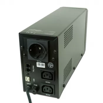 Gembird EG-UPS-032 nepertraukiamo maitinimo šaltinis (UPS) 850 VA 510 W 3 AC lizdai