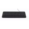 MULTIMEDIJOS KLAVIATŪRA USB ENG/JUODA KB-UML-03 GEMBIRD