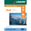 Lomond Photo Inkjet Paper Matte 180 g/m2 A4, 50 lapų