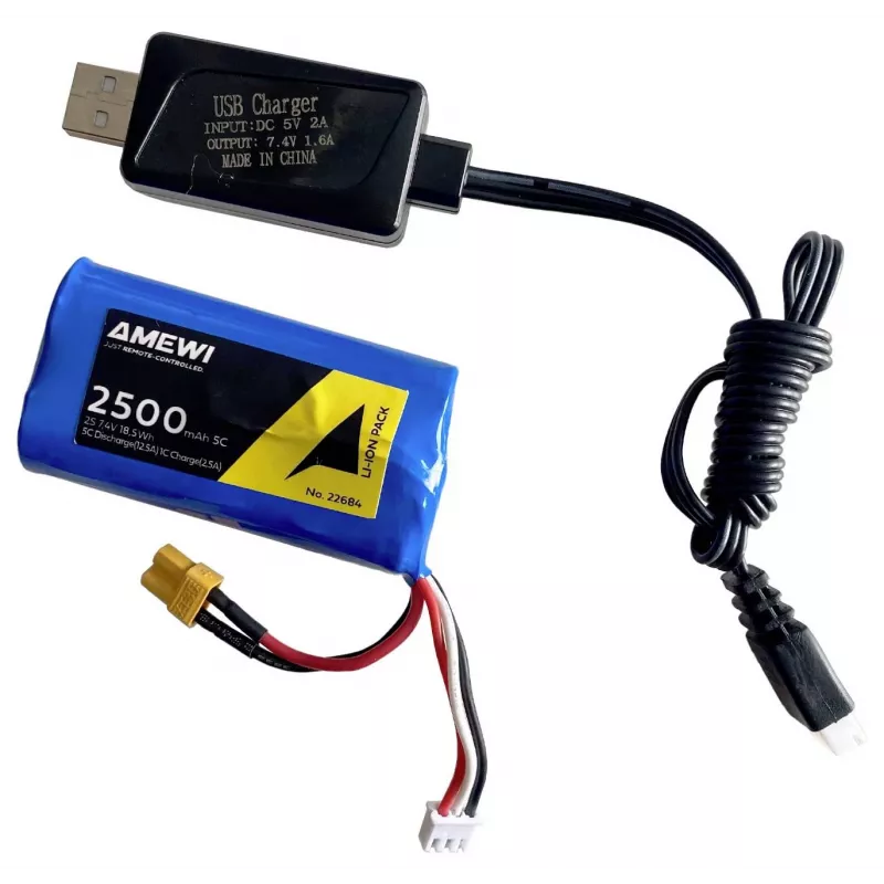 Amewi 22684 Radijo bangomis valdomas savivartis 1:14 elektriniu varikliu Li-Ion 2500 mAh