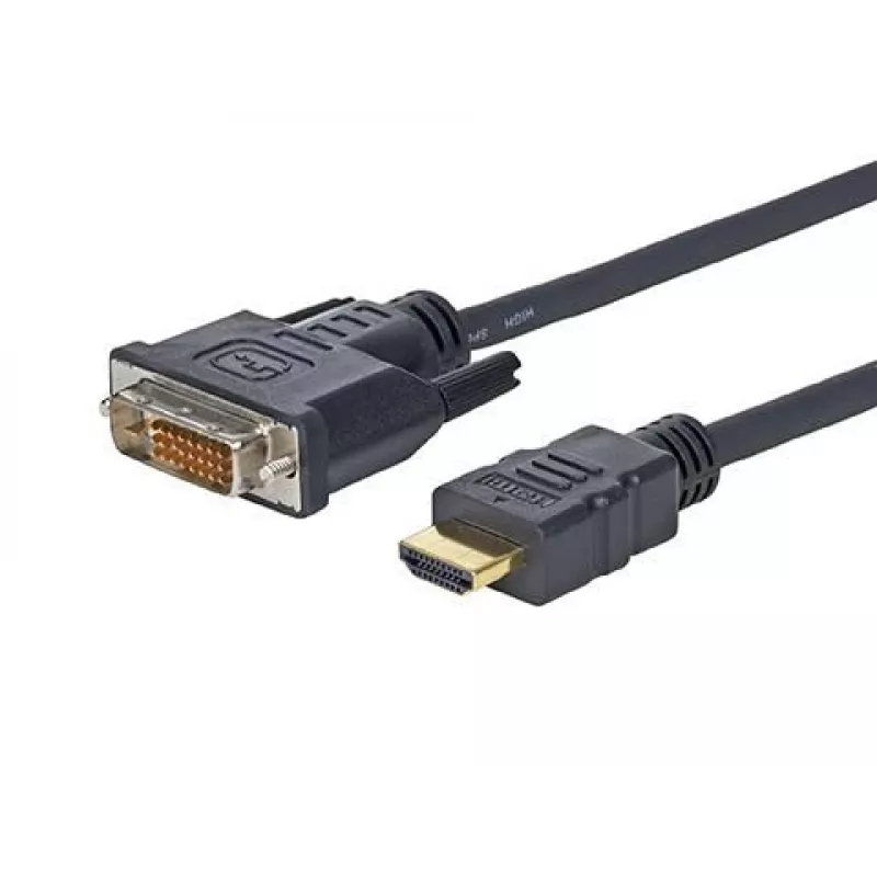 Vivolink PROHDMIDVI3 vaizdo kabelio adapteris 3 m HDMI DVI-D juodas