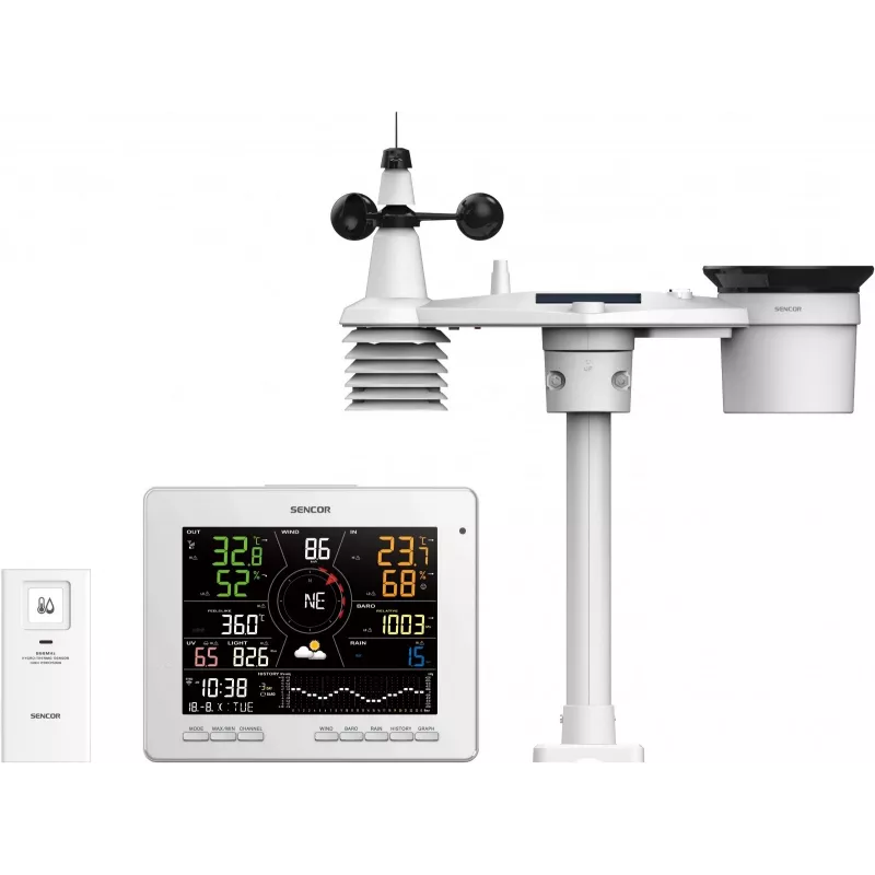 SWS 16600 WiFi 7-in-1 orų stotelė