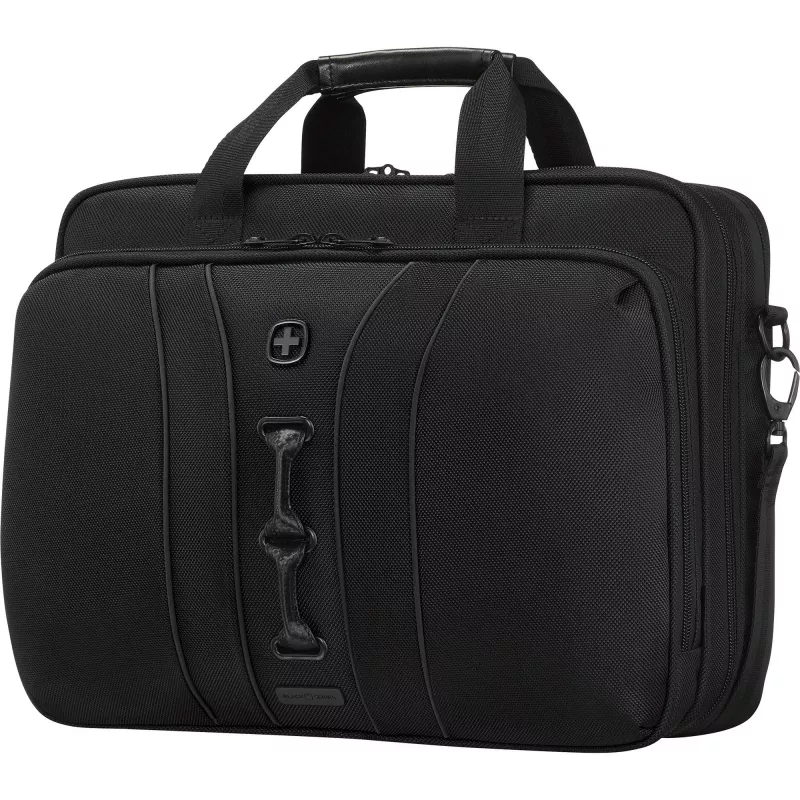 Nešiojamojo kompiuterio dėklas Wenger Legacy Juoda Series 16 colių — tinka iki 40,6 cm, juodas