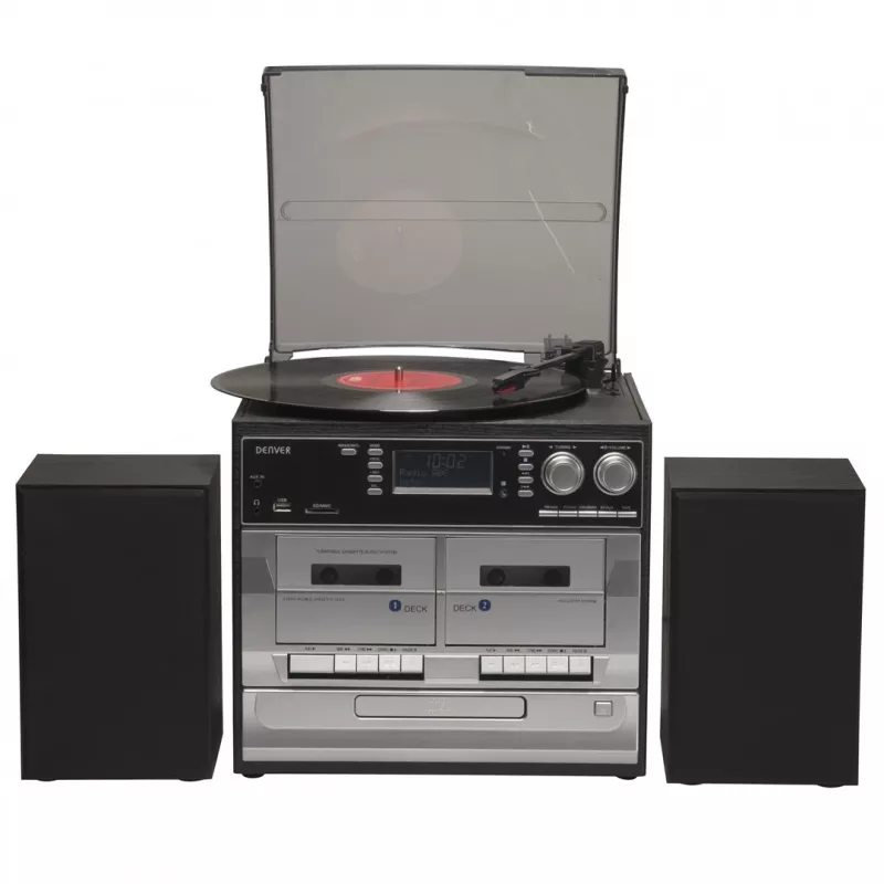 Inter Sales Denver MRD-166 - 6.9 Kg - Juoda - Pilka - Personal CD...