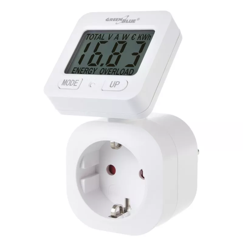 Vatmetras energijos matuoklis GB615E GreenBlue