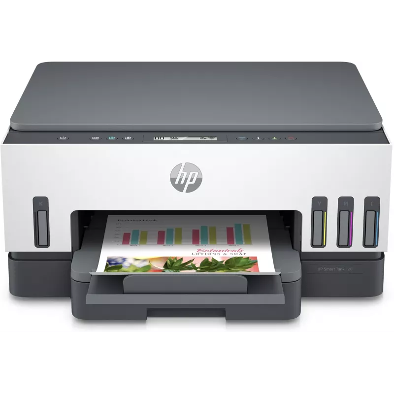 Daugiafunkcinis spausdintuvas HP Smart Tank 720 — terminis rašalinis, spalvotas, A4, Wi‑Fi, dvipusis, 4800x1200 dpi