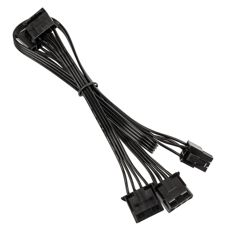“Kolink” modulinio kabelio reguliatorius KL-CBR-PAT — 4× 4 kontaktų Molex modulinis maitinimo kabelis