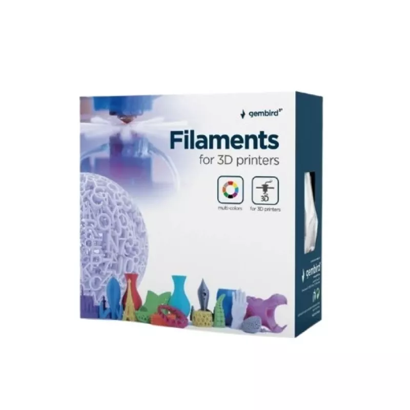 3D spausdinimo siūlas Gembird PLA 1,75 mm Mėlynas 1 kg ritė