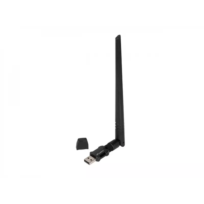 Lanberg USB Adapter Bevielis Tinklo Adapteris NC-0900-WIE USB 2.0 Dual Band AX900 1 Išorinė Antena
