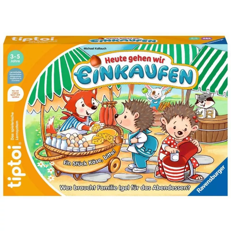 tiptoi Šiandien einame apsipirkti, stalo žaidimas
