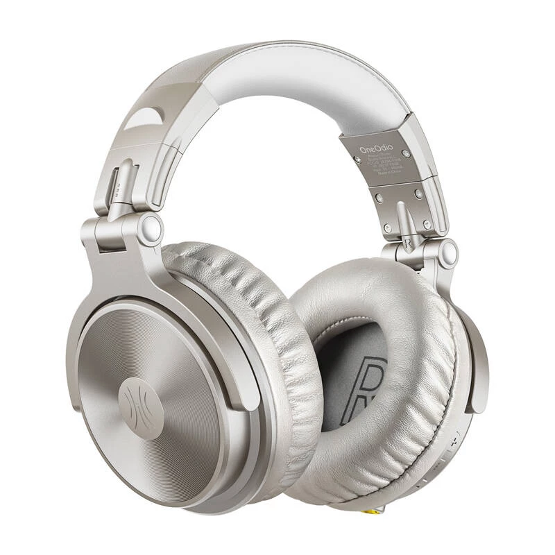 Belaidės ant ausų uždedamos ausinės OneOdio Pro C A-AC12-01 Sidabrinės — Bluetooth, triukšmo slopinimas