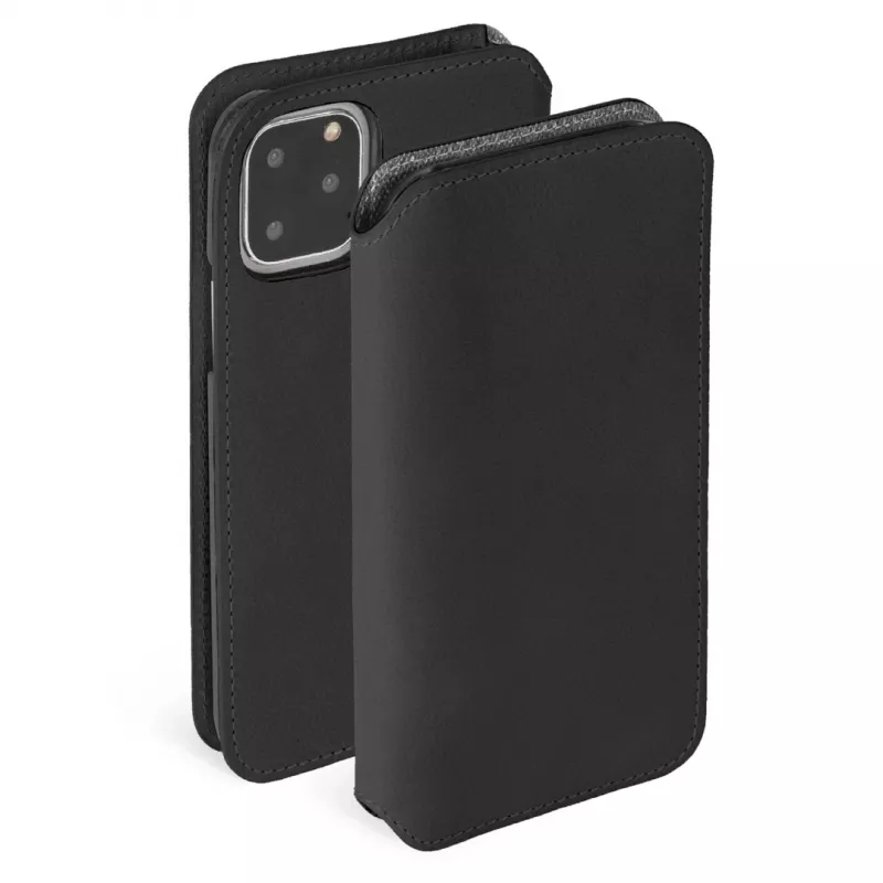 Krusell Sunne PhoneWallet Apple iPhone 11 Pro Max vintage Juoda