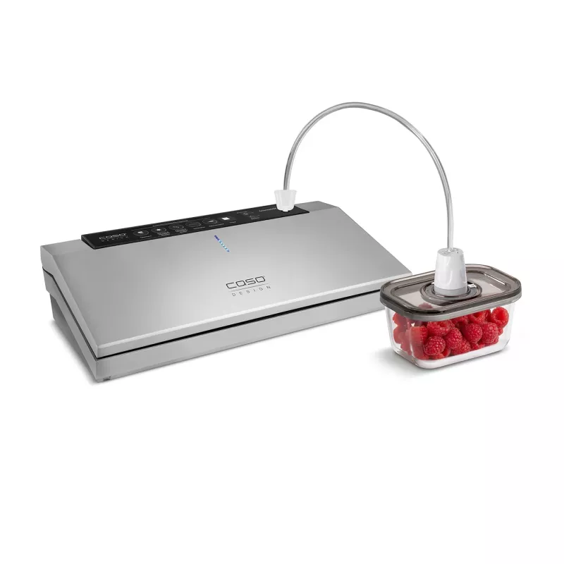 Vakuuminiai indai Caso VacuBoxx Eco-Duo S permatomi, 2 vnt. rinkinys