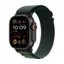 APPLE Watch Ultra 2 GPS + Cellular 49mm Black Titanium Case su Dark Green Alpine Loop - Large