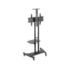 Mobilus stovas + laikiklis televizoriams nuo 32 iki 70 colių, 45 kg, S-12, VESA 600x400