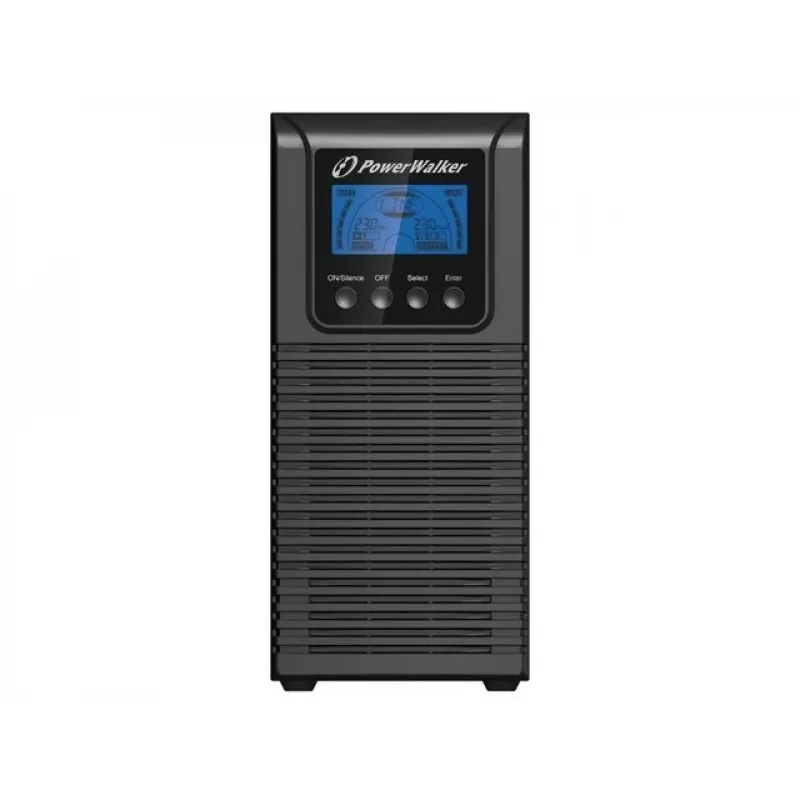 PowerWalker VFI 1000 TGS dvigubos konversijos (Online) 1 kVA 900 W 3 kintamosios srovės lizdai