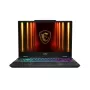 MSI Cyborg 15 B13WEKG-626XPL Intel® Core™ i7 i7-13620H nešiojamasis kompiuteris 39,6 cm (15,6) Full HD 16 GB DDR5-SDRAM 512 GB SSD NVIDIA GeForce RTX 5050 Wi-Fi 6E (802.11ax) NoOS Juodas