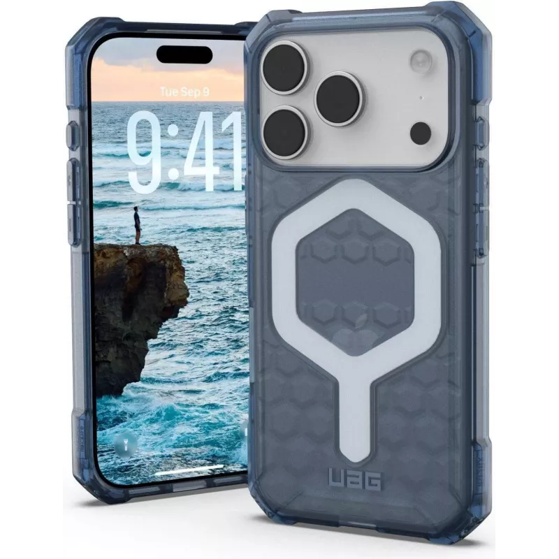 UAG Urban Armor Gear Essential Armor MagSafe dėklas | Apple iPhone 17 Pro | debesų mėlynas (permatomas) | 114540114151 (114540114151)