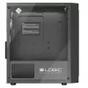 Kompiuterio korpusas Logic Concept Atos AM-ATOS-10-0000000-0002 ATX juodas
