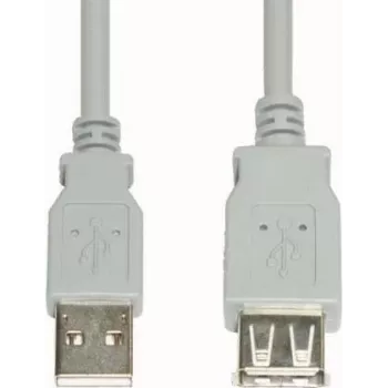 USB laidas e+p CC 518/1 USB 2.0 1.5m baltas