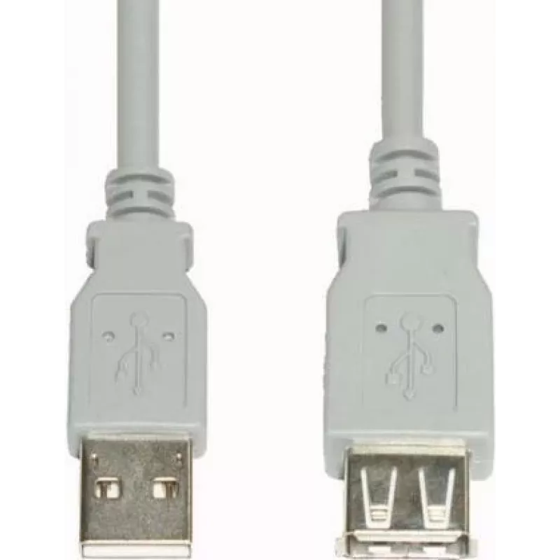 USB laidas e+p CC 518/1 USB 2.0 1.5m baltas