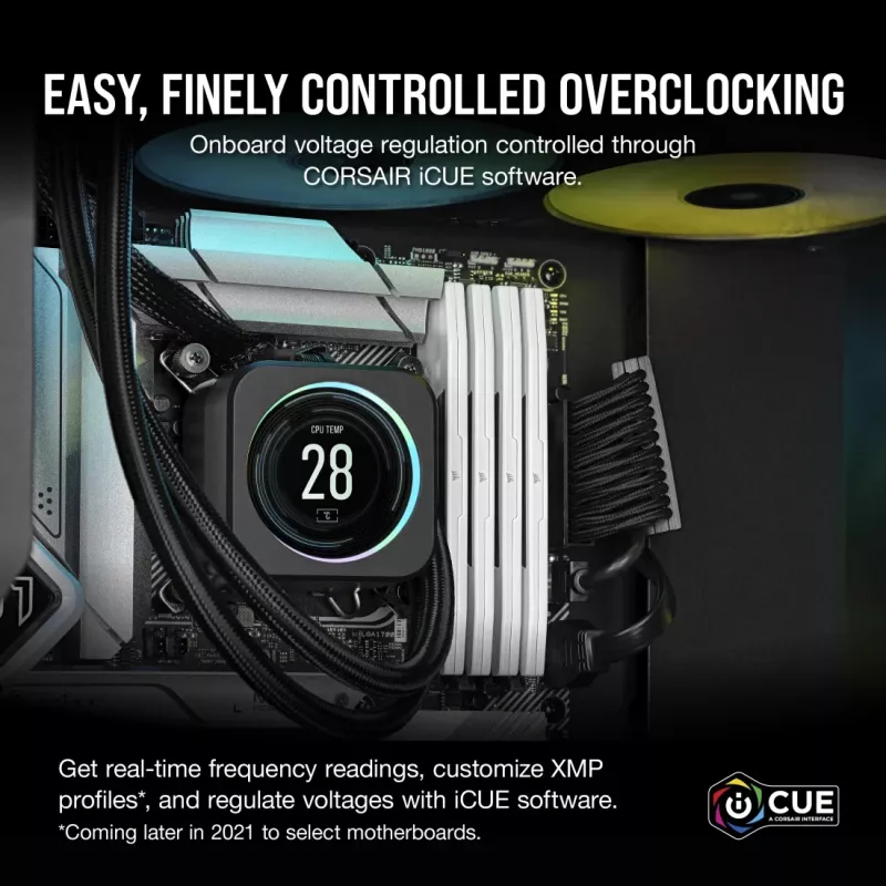 CORSAIR Vengeance DDR5 rinkinys 48 GB 2 x 24 GB DIMM 288-PIN 3000 MHz PC5-48000 CL30 1.4 V balta (CMK48GX