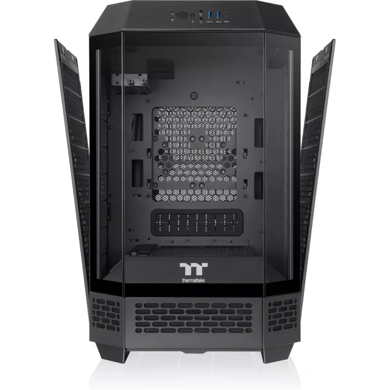 Thermaltake The Tower 250 Mini Tower Juoda, White